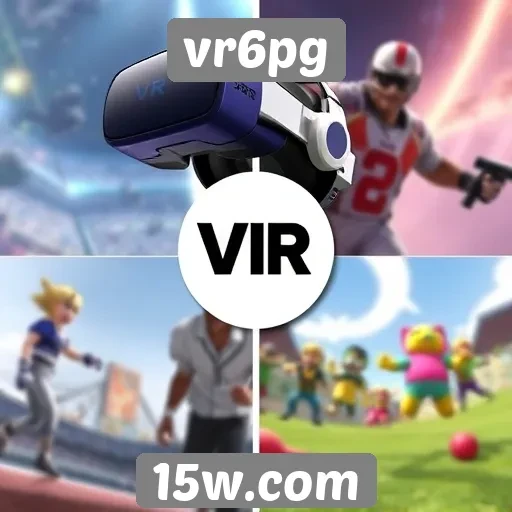 Comparativo entre jogos populares no vr6pg